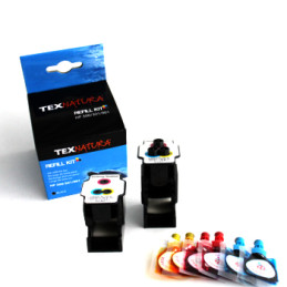 Refill Kit Compatível HP 22 / 28 / 57 3 Cores