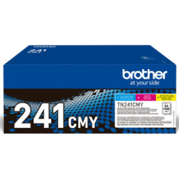 Pack Toners Brother TN-241CMY 3 Cores 4200 Pág.