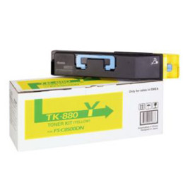 Toner Kyocera TK-880Y Amarelo 1T02KAANL0 18000 Pág.
