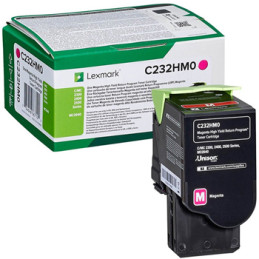 Toner LEXMARK Magenta C232HM0 2300 Pág.