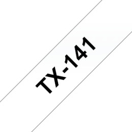 Fita Laminada 18mmx15mts Transparente/Preto