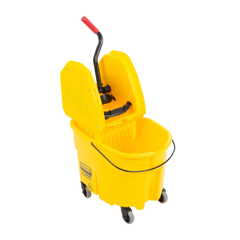 Balde 33 Litros+Prensa Conjunto Combo WaveBrake Amarelo Balde 33 Litros+Prensa Conjunto Combo WaveBrake Amarelo
