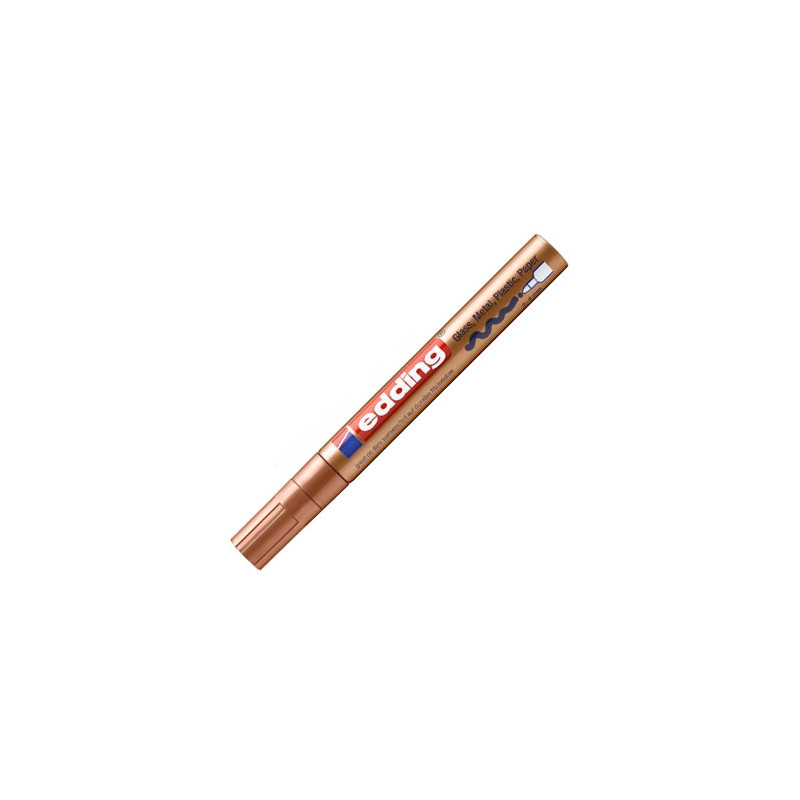 Marcador Grosso Edding 750 2-4mm Cobre 1un Marcador Grosso Edding 750 2-4mm Cobre 1un