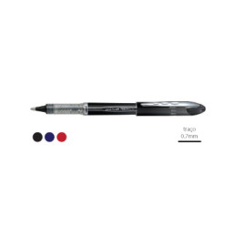 Marcador Roller Uniball Vision Elite UB205 0,5mm Azul 12un
