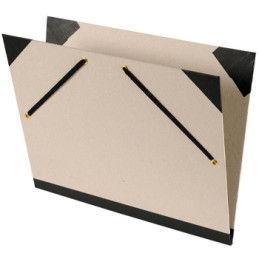 Pasta Desenho 2 Elásticos 52x72cm Canson Brut Gomas Cinza