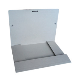 Pasta Cartolina A4 350gr Abas/Elásticos Azul Fog